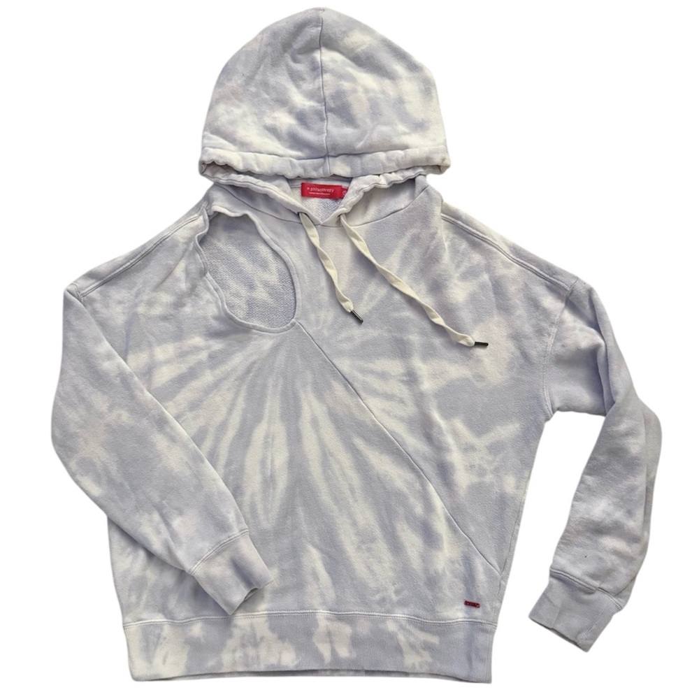 PHILANTHROPY Slit Hoodie Sweatshirt‎